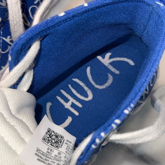 Converse UNT1TL3D “Not a Chuck” Youth Size 1 Hightop Sneaker - Picture 10 of 10